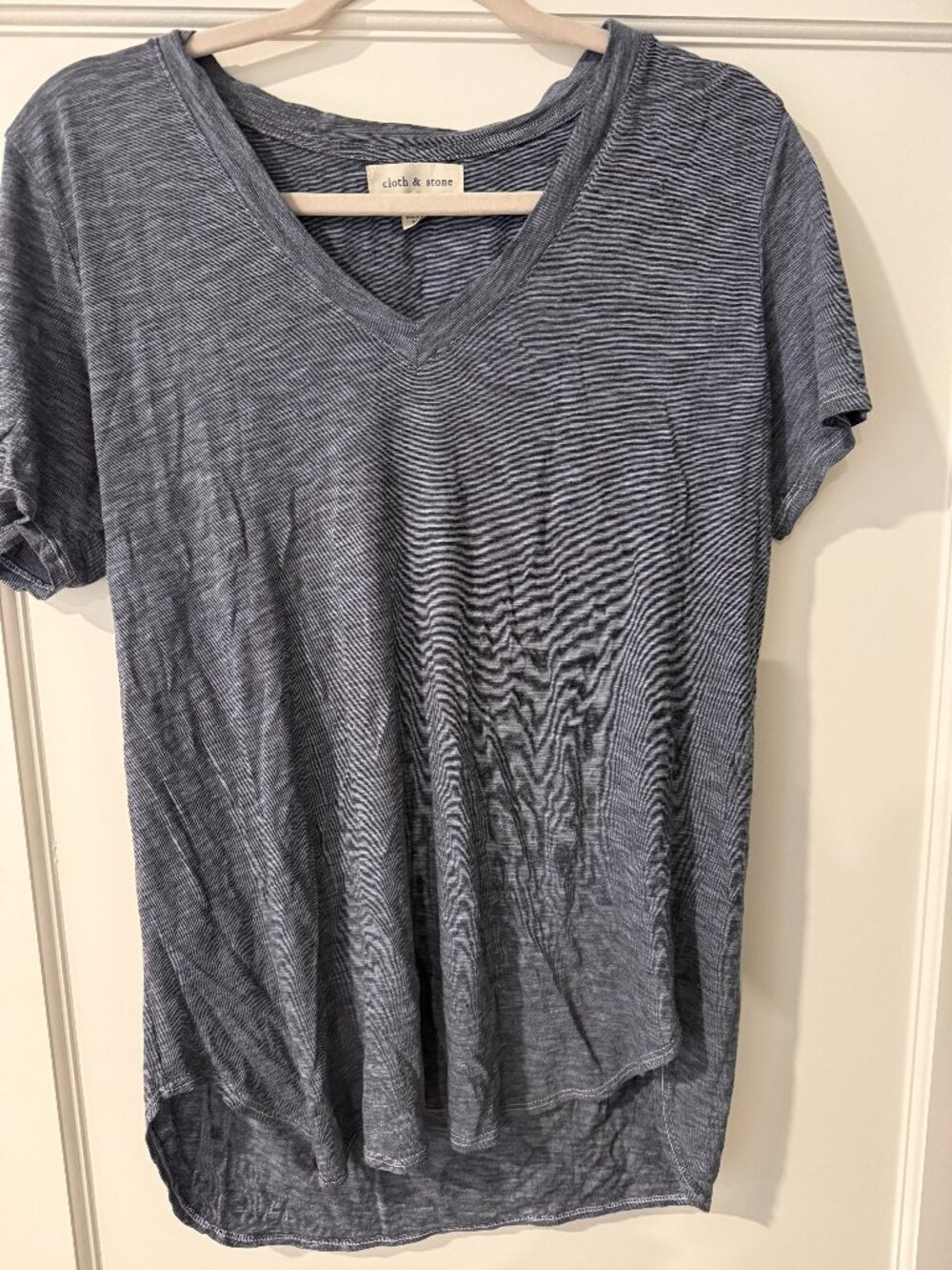 cloth and Stone heather blue/grey t-shirt